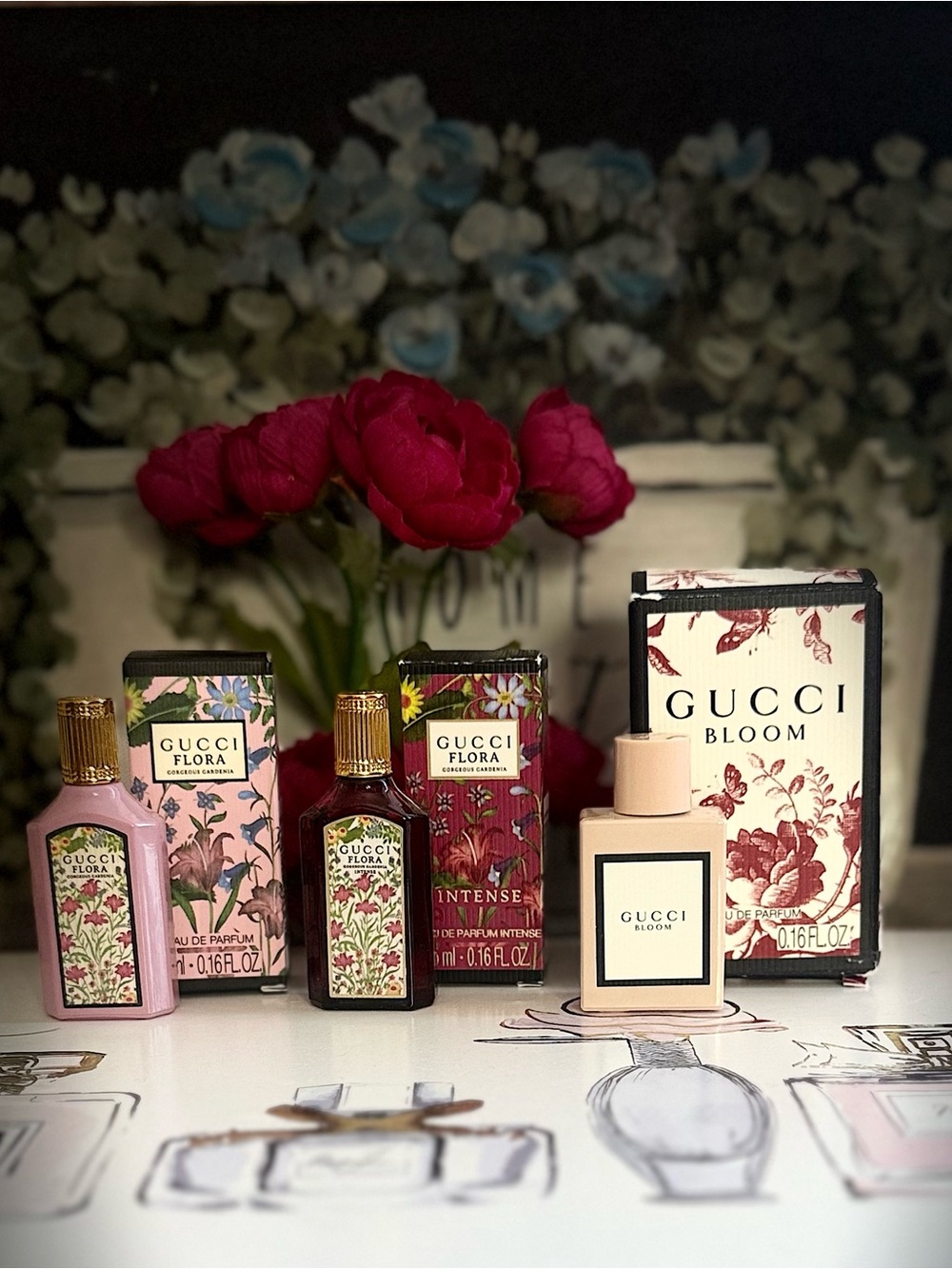 Gucci Bloom & Flora Mini Eau de Parfum Set — (3)